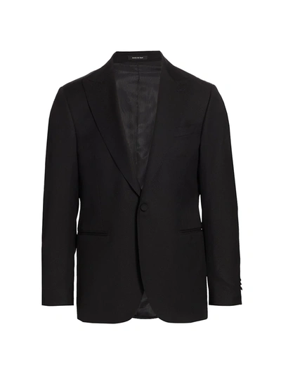 Saks Fifth Avenue Collection Formal Dinner Jacket In Black