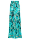 ADRIANA IGLESIAS MIRNA PRINTED SILK PALAZZO trousers,400013657671