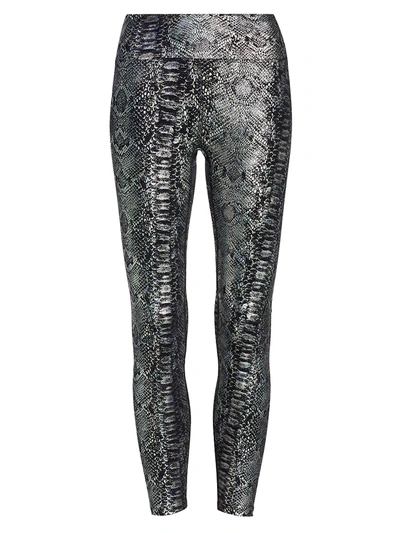 Heroine Sport Marvel Metallic High Waist Leggings In Multicolour