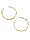 Ippolita Glamazon 18k Yellow Gold #4 Hoop Earrings/2.15"