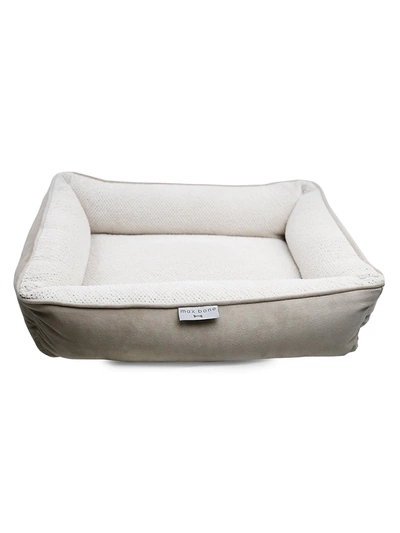 Max-bone Davos Dog Bed In Almond