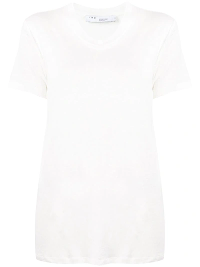 Iro Luciana T-shirt In White Linen