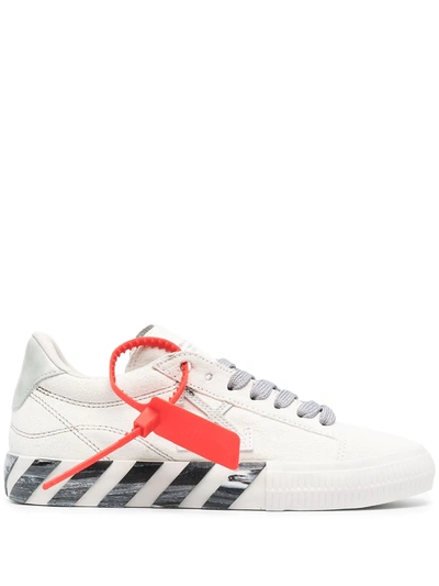 Off-white Zip-tie Tag Detail Sneakers In White