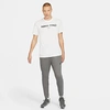 Nike Dry Cz6379 Pants Men's Gray Heather Fleece Dri-fit Taper Fitness Mcww131 In Charcoal Heather/black