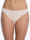 On Gossamer Cabana Cotton Low Rise Hip G Thong In Blush