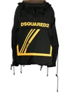 DSQUARED2 SEALED HOODED WINDBREAK