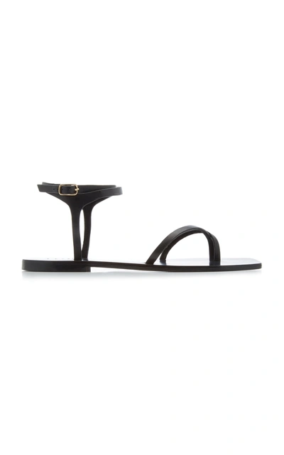 A.emery Women's Thia Leather Sandals In Black