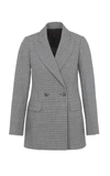 MARTIN GRANT WOMEN'S TAILORED DOUBLE-BREASTED VIRGIN WOOL-BLEND JACKET