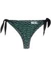 DIESEL ABSTRACT-PRINT BIKINI BRIEFS