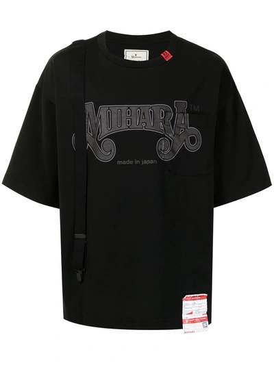 Miharayasuhiro Logo Print T-shirt In Black