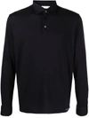 XACUS LONG-SLEEVE POLO SHIRT