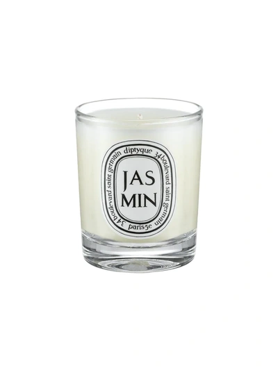 Diptyque Jasmin Scented Candle In White