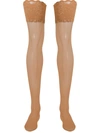 Wolford Satin Touch 20 Stay-up Stockings In Neutrals