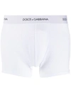 Dolce & Gabbana Dolce E Gabbana Mens White Cotton Boxer In White
