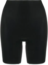 Chantelle High-waisted Shaping Shorts In Black