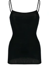 Hanro Sweetheart-neck Underwired Camisole In Black