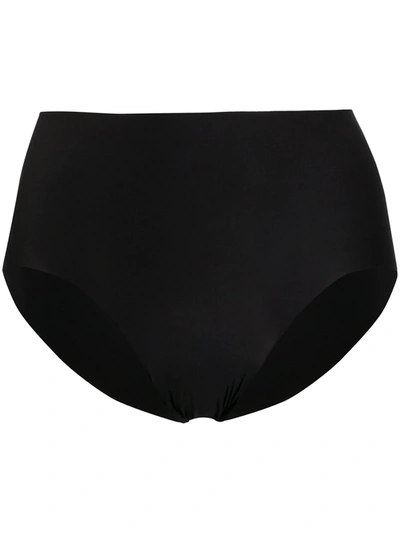 Wacoal Keep Your Cool High-cut Shaping Briefs In Black