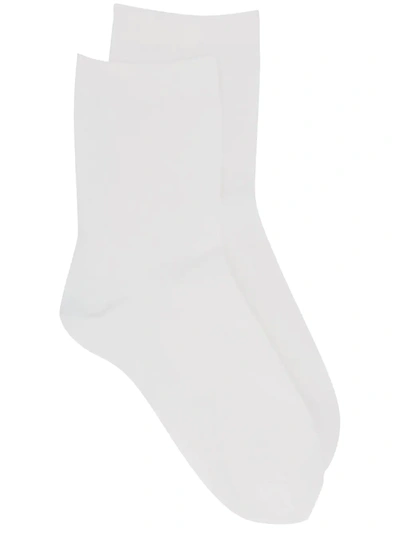 Wolford Aurora 70 Socks In White