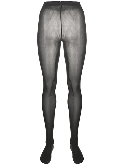 Wolford Velvet De Luxe 50 Tights In Grey