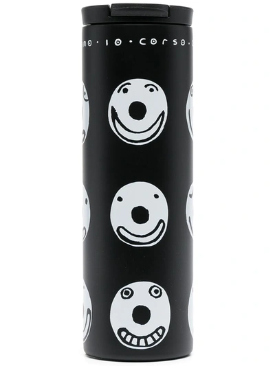 10 Corso Como Smile-print Tumbler In Black