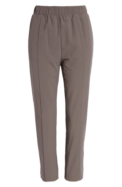 Zella Taylor Crop Pants In Grey Kitten