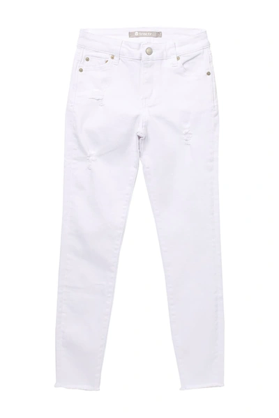 Tractr Kids' 5 Pocket Basic Jeans In White