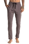 Mister Jersey Lounge Pants In Charcoal
