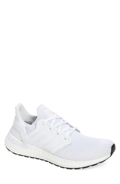 Zoe Nyc Ultraboost 20 Running Shoe In White/ Grey Three F17/ Black