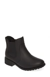 Ugg Bonham Iii Waterproof Chelsea Boot In Black Leather