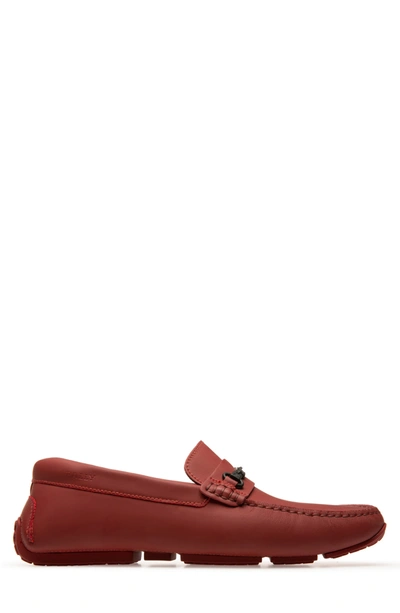 Bally Pitaval Slip-on Driver In 24417  Red
