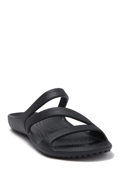 Crocs Kadee Ii Slide Sandal In Blk