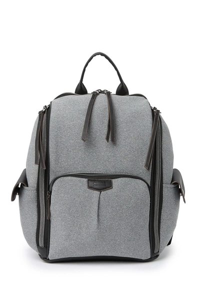 Aimee Kestenberg Rome Nylon Backpack In Heather Grey Neopren