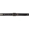 LEMAIRE BLACK STUDDED BELT