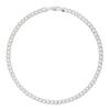 HATTON LABS SILVER CUBAN CHAIN NECKLACE