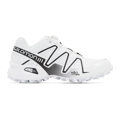 Salomon White Speedcross 3 Advanced Sneakers