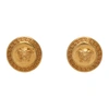 Versace Tribute Button Earrings Accessories In Kot