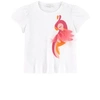 IL GUFO IL GUFO WHITE PARROT T-SHIRT,P21TS305M0014-0136