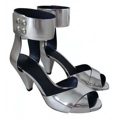 Pre-owned Isabel Marant Leather Sandal In Metallic