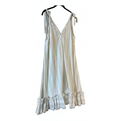 Pre-owned Holzweiler White Cotton Dress