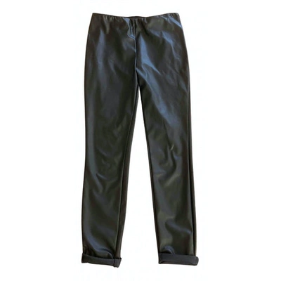 Pre-owned M Missoni Slim Pants In Black