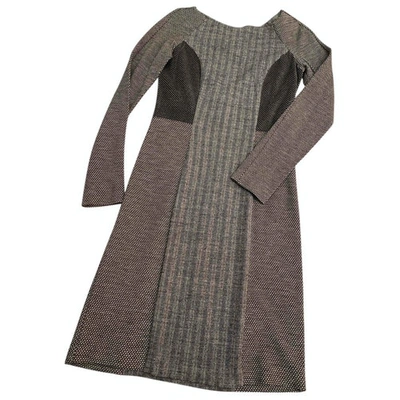 Pre-owned Etro Wool Mid-length Dress In Other