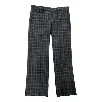 Pre-owned Mauro Grifoni Wool Trousers