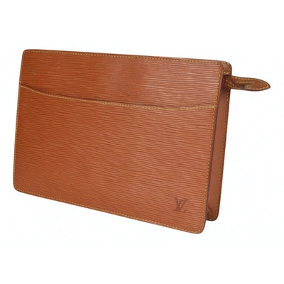 Pre-owned Louis Vuitton Leather Clutch Bag