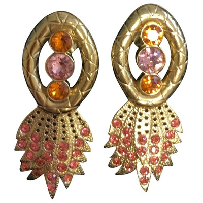 Pre-owned Ca&lou Earrings In Gold