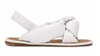 MIU MIU PADDED MORDORÉ NAPPA LEATHER FLAT SANDALS