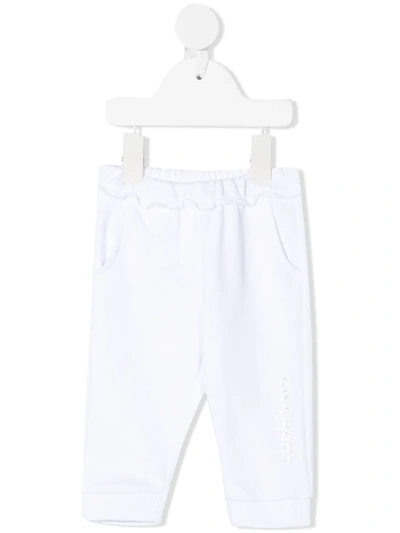 Givenchy Babies' Jersey Sweatpants In White