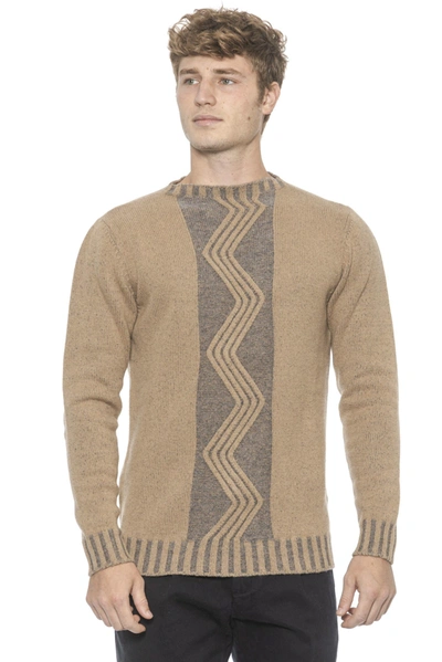 Alpha Studio Biscottogri Sweater In Brown