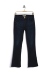 Democracy Ab Tech Cropped Flare Jeans In In Indigo