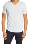 Goodlife Scallop Triblend V-neck T-shirt In Sprout Green