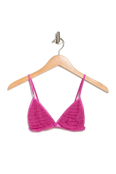 Honeydew Intimates Mesh Rumba Bralette In Magenta